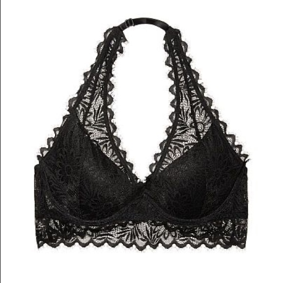 PINK black bralette - Picture 1 of 5